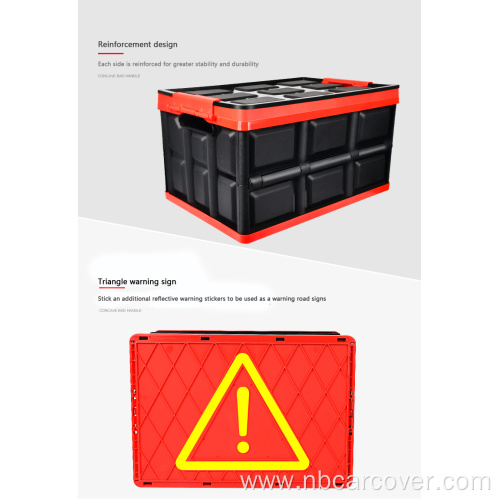 Collapsible crate foldable plastic storage sundries boxes
